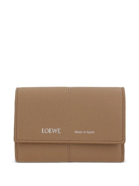 LOEWE leather wallet - Neutrals