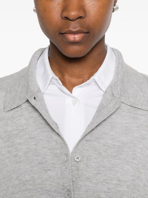 The Frankie Shop Tala polo top - Grey