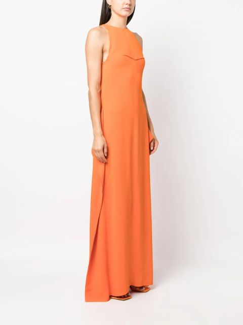 Lanvin ruffled maxi dress - Orange - zdjęcie produktu nr 2
