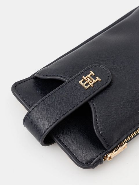 Tommy Hilfiger portfel damski kolor granatowy AW0AW17751