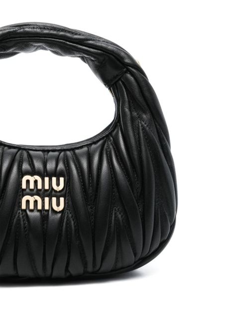 Miu Miu mini Wander tote bag - Black