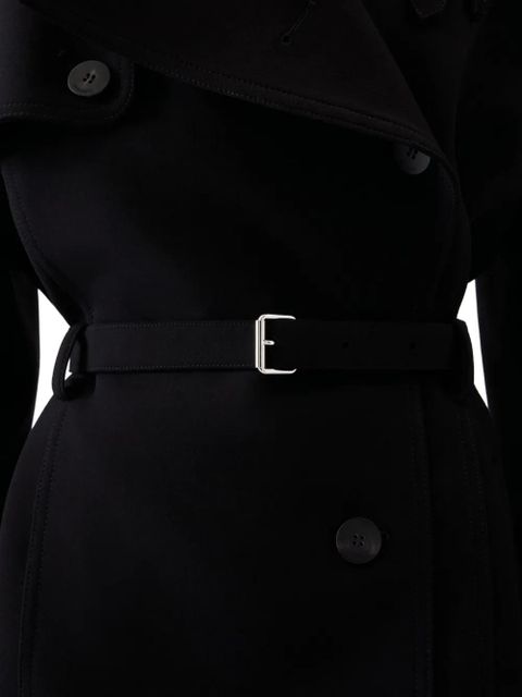 Jacquemus belted balloon-sleeve coat - Black - zdjęcie produktu nr 1