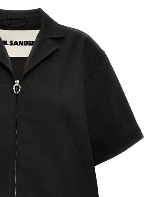 Jil Sander denim shirt - Black