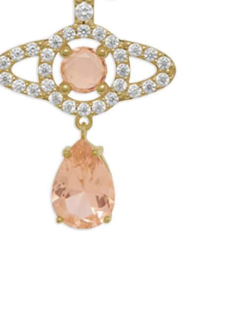 Vivienne Westwood tear-drop earrings - Gold - zdjęcie produktu nr 2