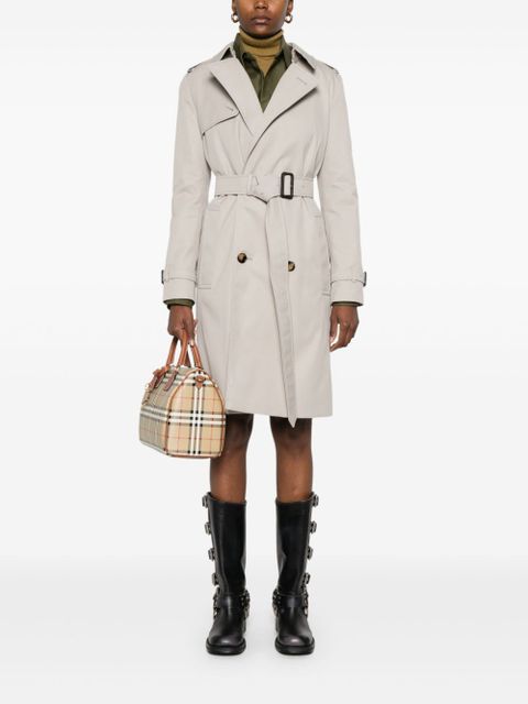 Burberry belted trench coat - Grey - zdjęcie produktu nr 2