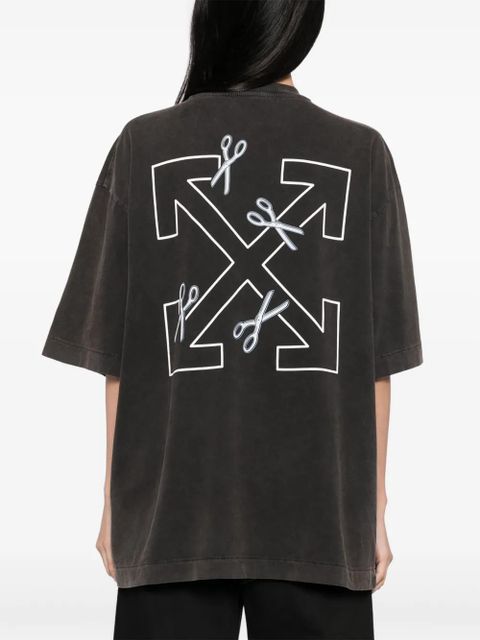 Off-White scissor-arrow T-shirt - Grey