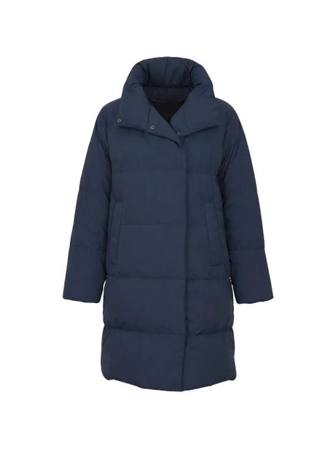 Weekend Max Mara Tenuta hooded high-neck coat - Blue - zdjęcie produktu nr 1