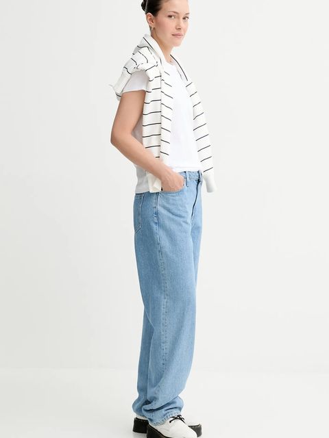 Rag & Bone t-shirt bawełniany damski kolor biały RE7D25FT3SW