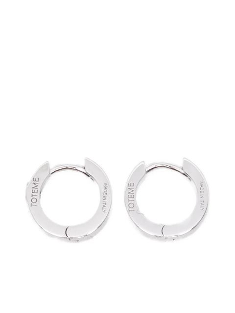 TOTEME Bijoux Golden Earrings - Silver - zdjęcie produktu nr 1