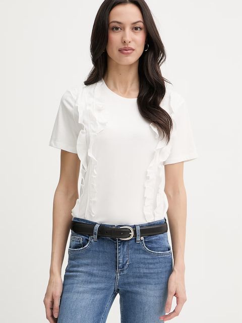 Morgan t-shirt basic damski bawełniany - zdjęcie produktu nr 2