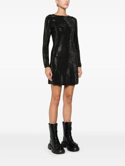 Maje long-sleeve dress - Black