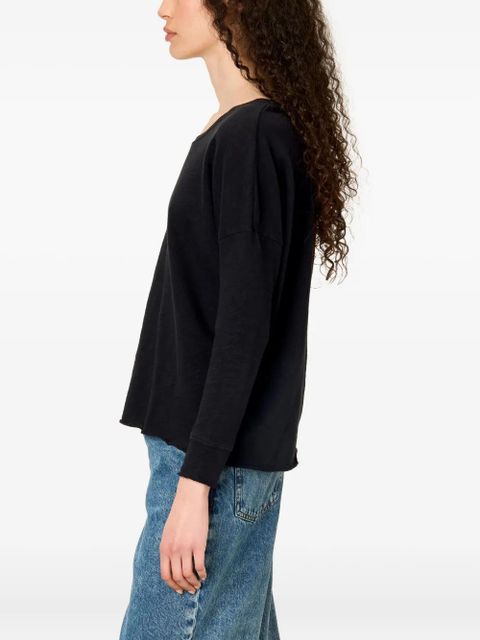 American Vintage Sonoma long-sleeved T-shirt - Black