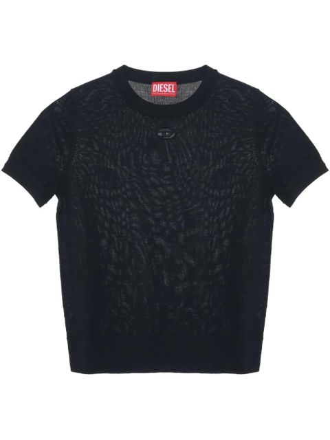 Diesel M-Aline T-shirt - Black - zdjęcie produktu nr 1