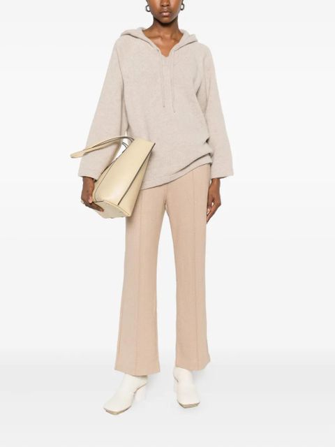 Weekend Max Mara hooded knitted sweater - Neutrals