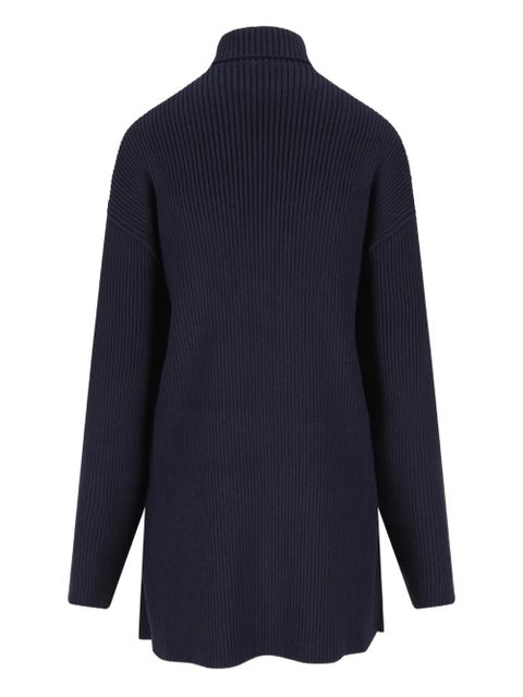Balenciaga Safety Pin knitted mini dress - Blue