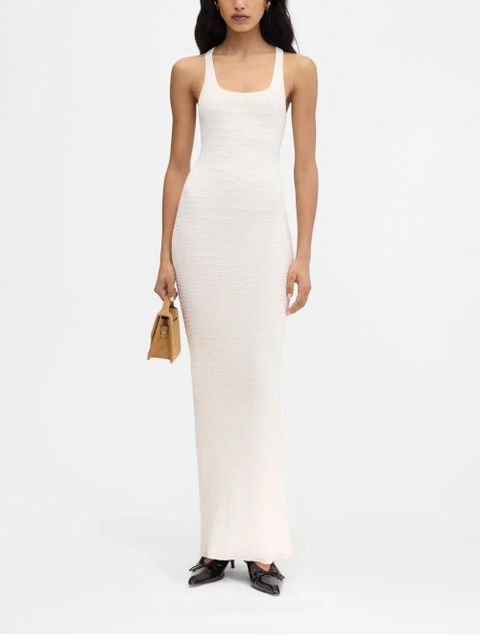 Jacquemus The Scala maxi dress - White