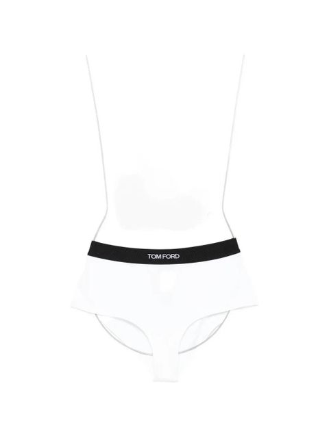 TOM FORD logo-waistband briefs - White - zdjęcie produktu nr 1