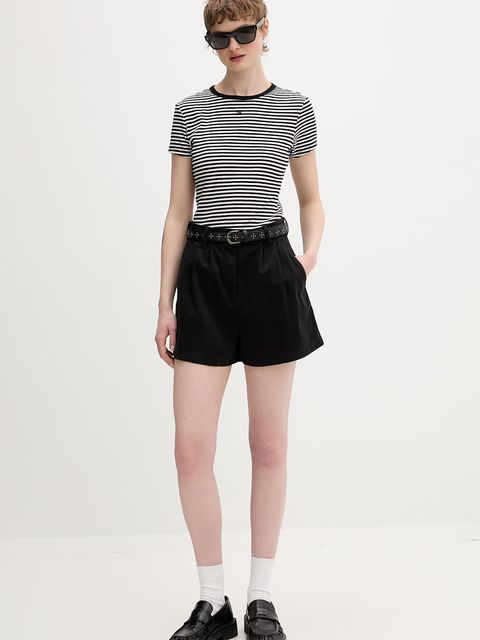 Tommy Jeans szorty damskie bawełniane z elastanem - zdjęcie produktu nr 1