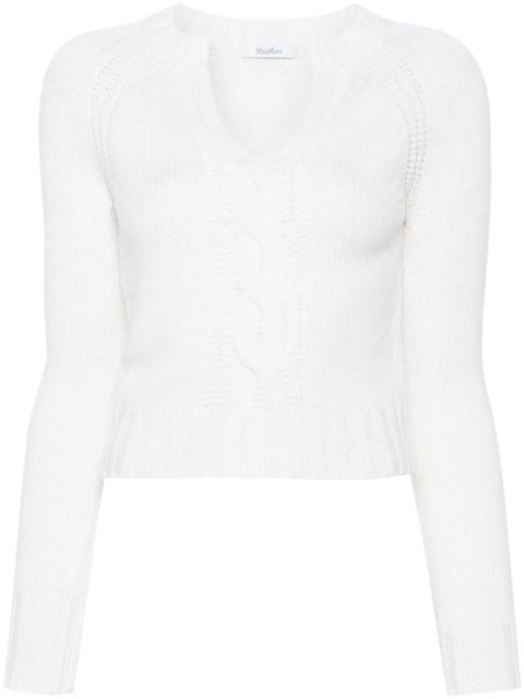 Max Mara Cancan sweater - White - zdjęcie produktu nr 1