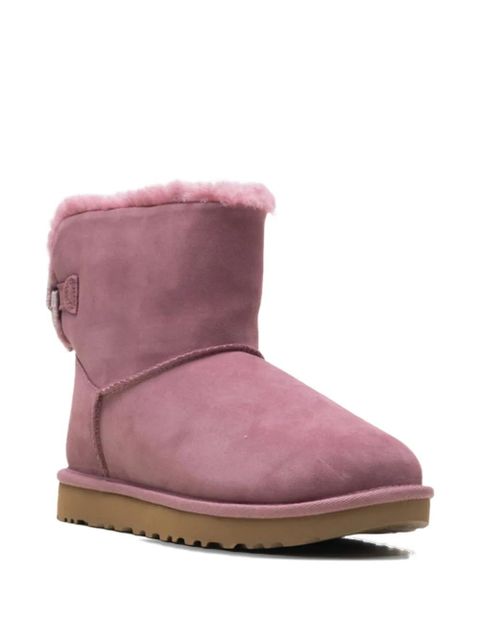UGG Mini Bailey Bow II suede boots - Pink