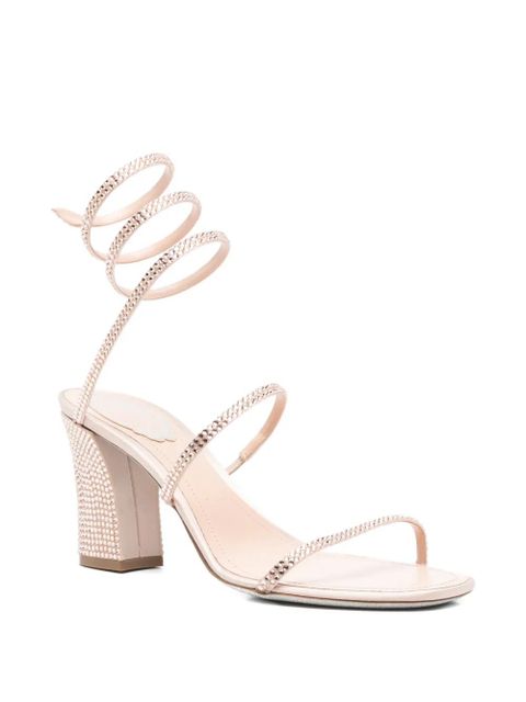René Caovilla 80mm Cleo embellished sandals - Neutrals - zdjęcie produktu nr 2
