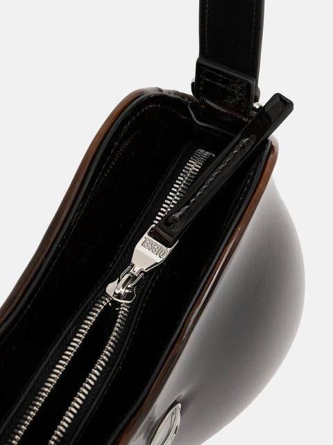 Diesel torebka PLAY DOUBLE-D kolor brązowy X10327.P8008