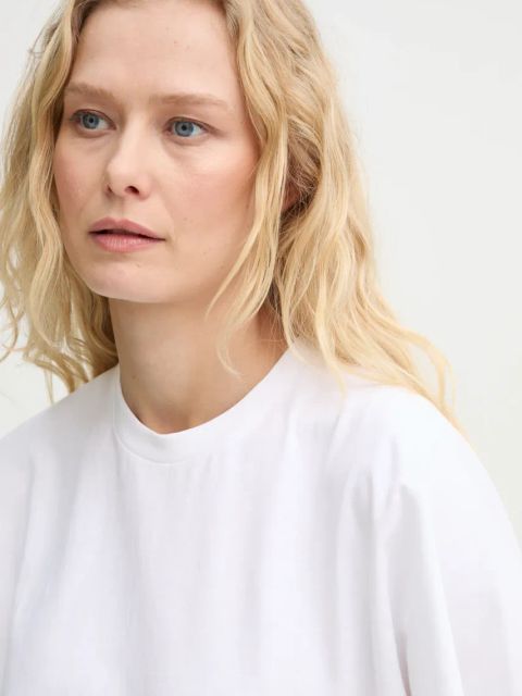 AllSaints t-shirt bawełniany ARTIA damski kolor biały W077JB