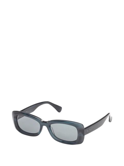 Max Mara Eyewear rectangle-frame sunglasses - Green - zdjęcie produktu nr 2