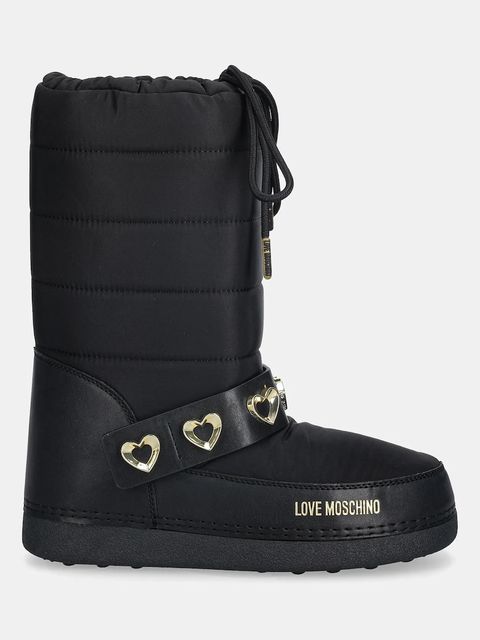 Love Moschino śniegowce kolor czarny JA24192G0NISD00B - zdjęcie produktu nr 2