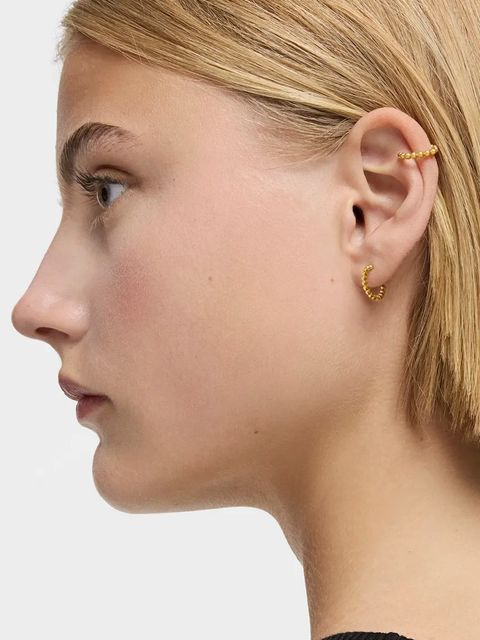 Tous kolczyki ze srebra pokrytego złotem 1004151400