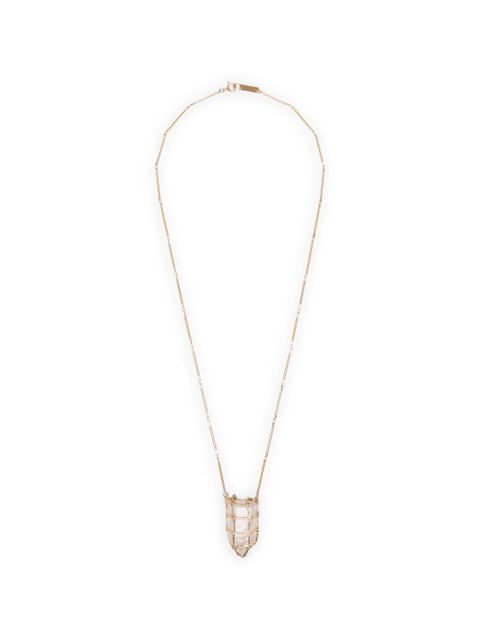 ISABEL MARANT Rock Crystal necklace - Gold - zdjęcie produktu nr 1