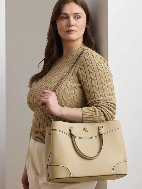 Lauren Ralph Lauren torebka skórzana