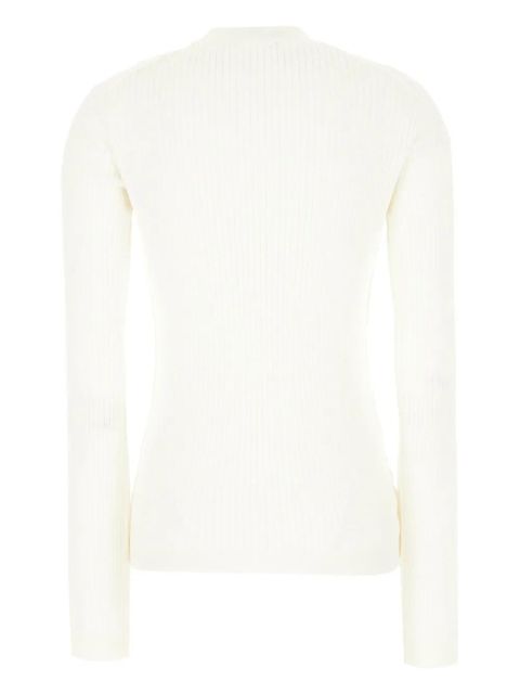 FENDI embroidered-logo sweater - White - zdjęcie produktu nr 2