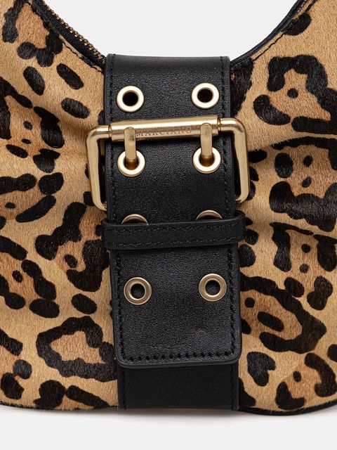 Marciano by Guess torebka skórzana kolor beżowy 5YGZ07 7367A