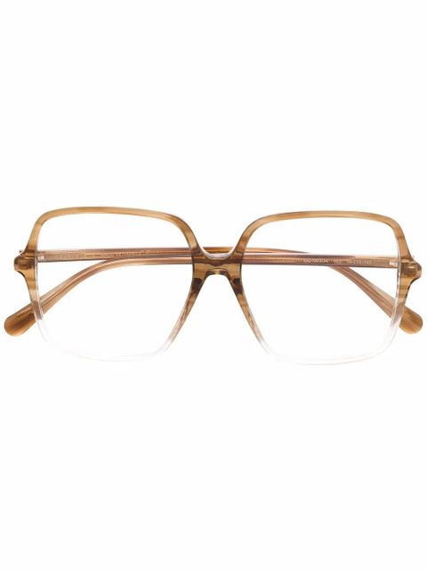 Gucci Eyewear square-frame glasses - Neutrals - zdjęcie produktu nr 1