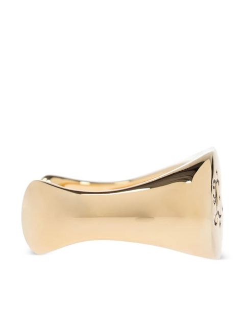 LOEWE logo-engraved bracelet - Gold - zdjęcie produktu nr 2