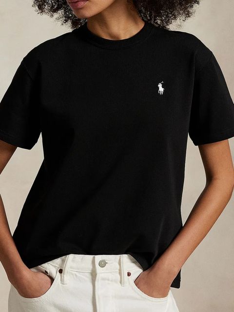 Polo Ralph Lauren t-shirt bawełniany damski kolor czarny 211967104