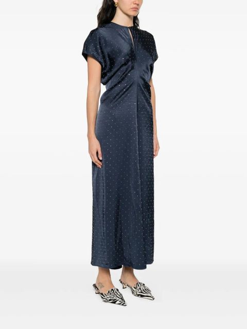 Maje short sleeve dress - Blue