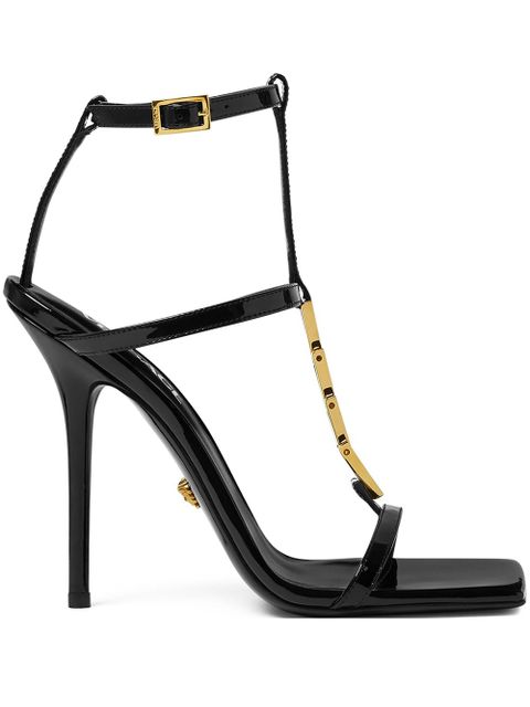 Versace 105mm V2025 Chain sandals - Black - zdjęcie produktu nr 1