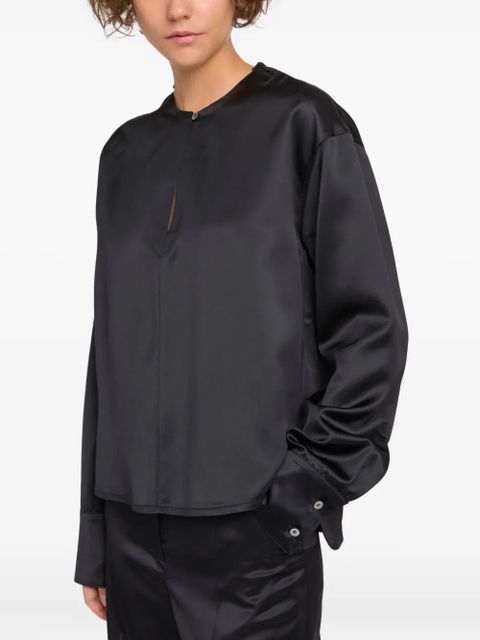 Yves Salomon wool blend blouse - C99