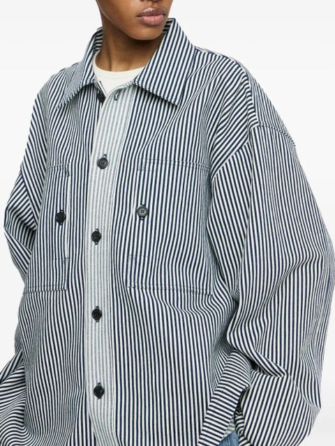 JW Anderson striped shirt - White