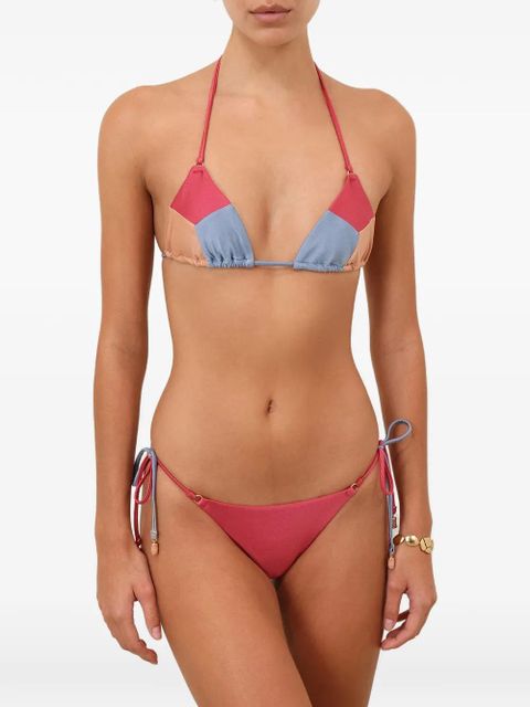 ZIMMERMANN self-tie-fastening bikini - Pink