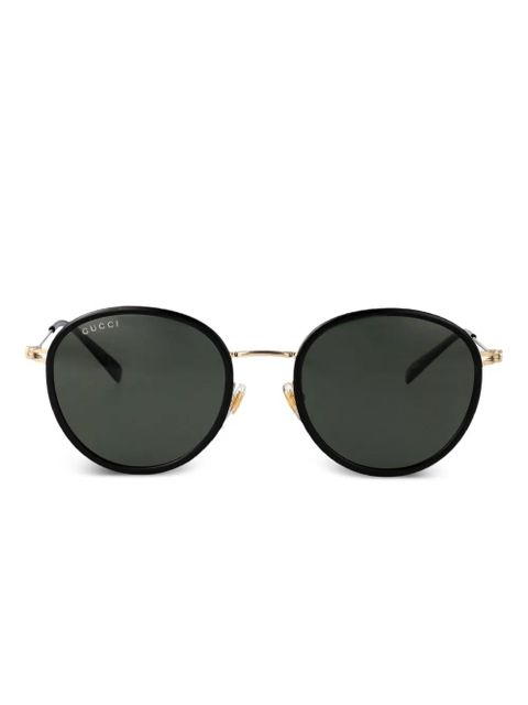 Gucci Eyewear Interlocking G sunglasses - Gold - zdjęcie produktu nr 1
