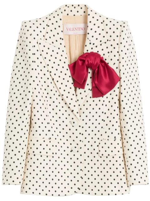 Valentino Garavani Supergran Plusdepois-print blazer - Neutrals