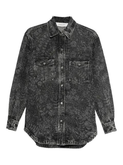 Golden Goose brushed-effect shirt - Grey