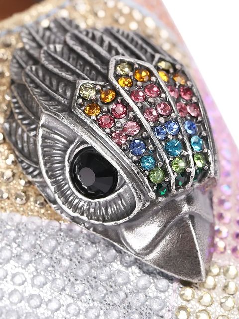 Kurt Geiger London szpilki skórzane Belgravia Eagle Court