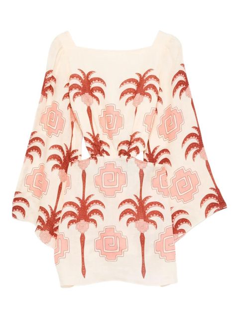 Johanna Ortiz After Wave mini dress - Neutrals