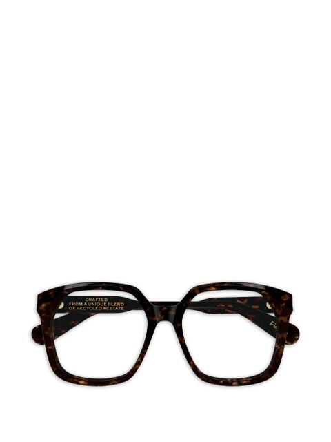 Chloé Eyewear square-frame glasses - Brown - zdjęcie produktu nr 1