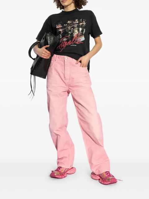Balenciaga wide-leg jeans - Pink - zdjęcie produktu nr 2