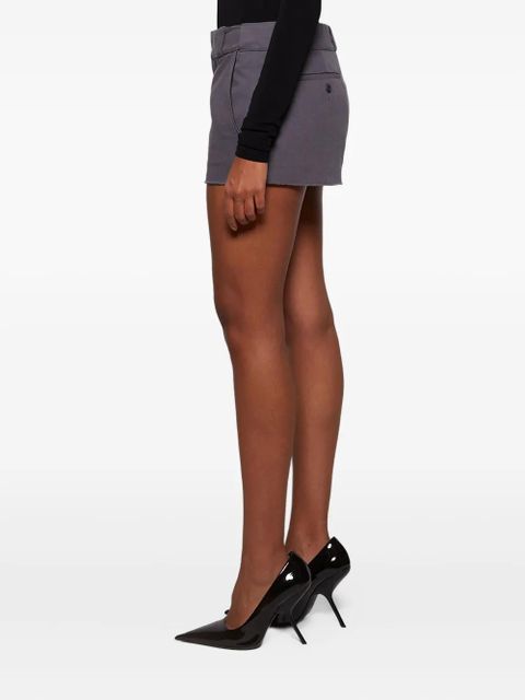 Alexander Wang belt-loop mini skirt - Grey